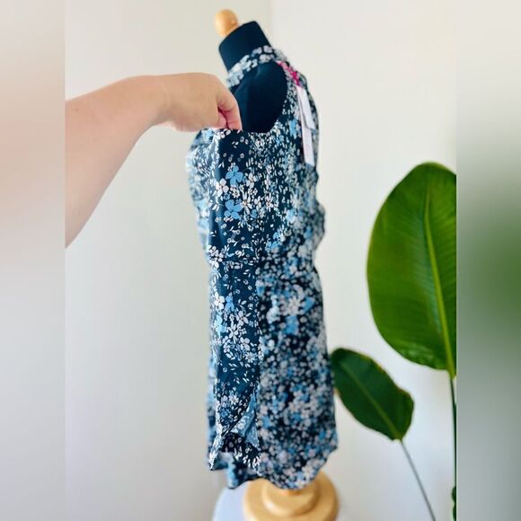 PARKER NWT Cold Shoulder Floral Print Shift Dress style p8e4228pgp Size Small - Picture 8 of 12